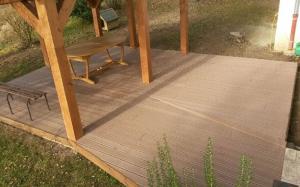 Installation plancher terrasse bois à St Paul de Varces